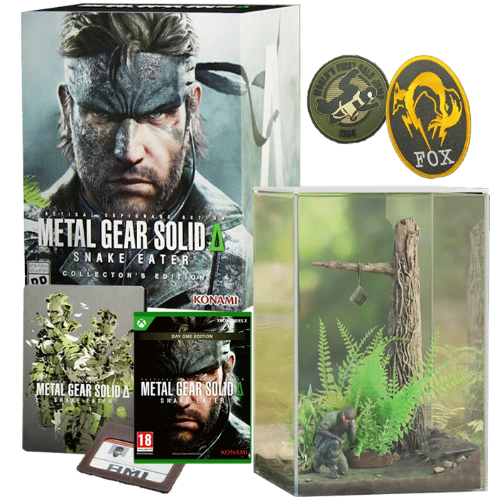metal gear solid 3 remake collector xbox visuel produit