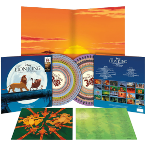 vinyle le roi lion 30 ans musiques vo visuel produit