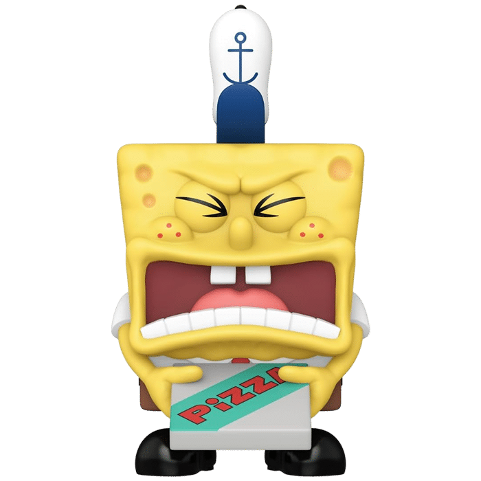 funko pop tv bob leponge avec pizza visuel produit