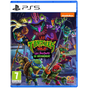 les tortues ninja les mutants se déchaînent ps5 visuel produit