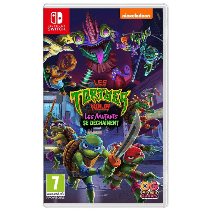 les tortues ninja les mutants se déchaînent switch visuel produit