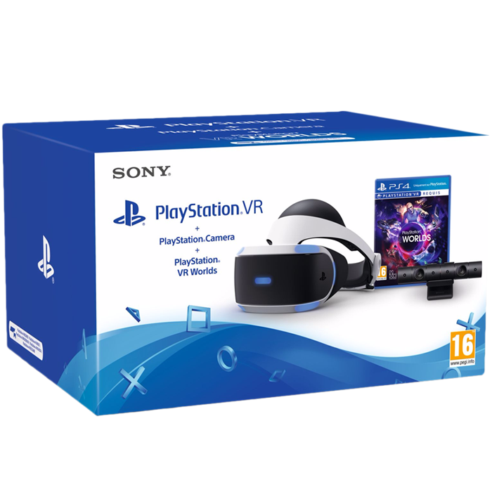 SUPER PACK PSVR + CAMERA + VR WORLDS