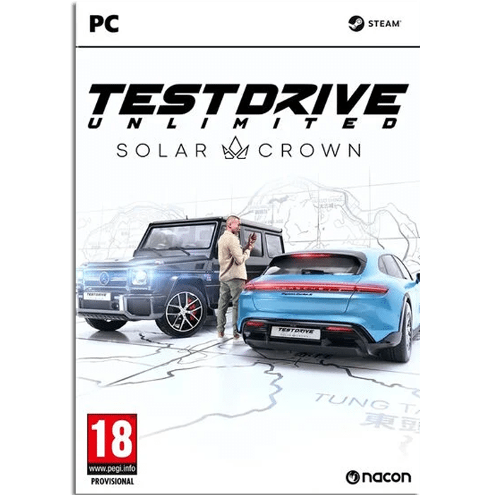 test drive solar crown sur pc visuel produit