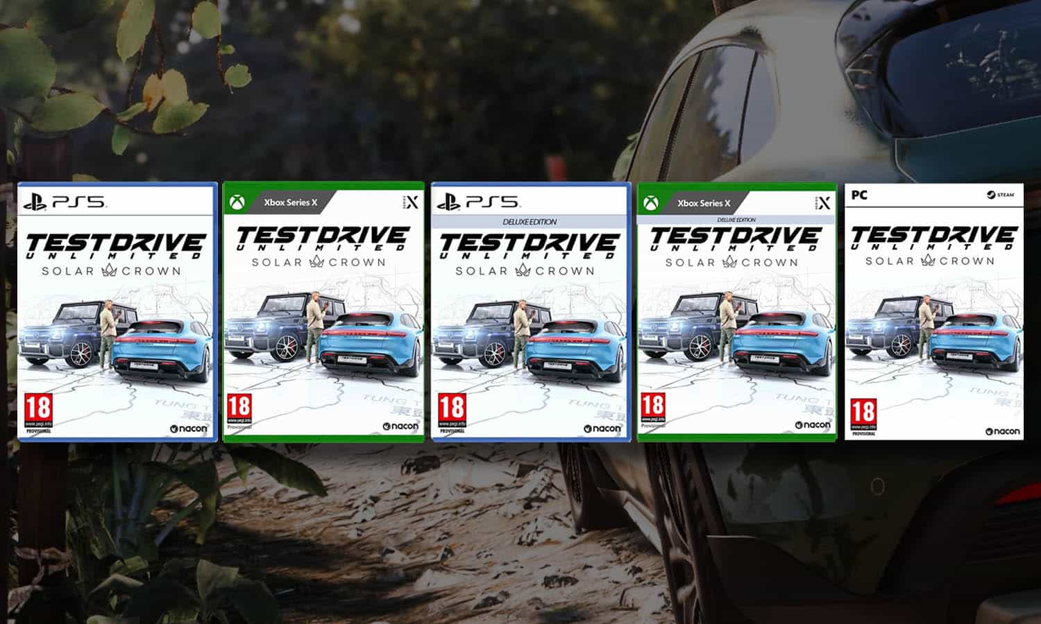 slider test drive unlimited solar crown multi edition ps5 xbox pc
