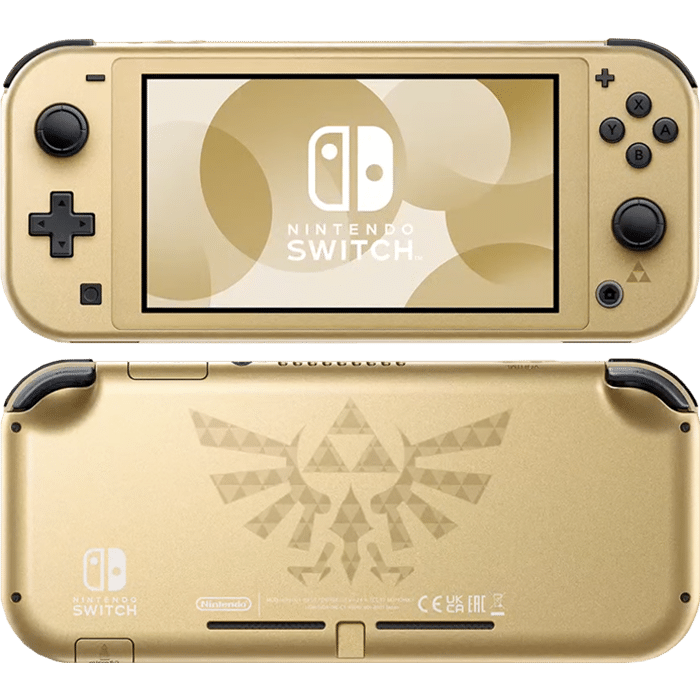 Console Nintendo Switch Lite Zelda Hyrule Edition visuel produit