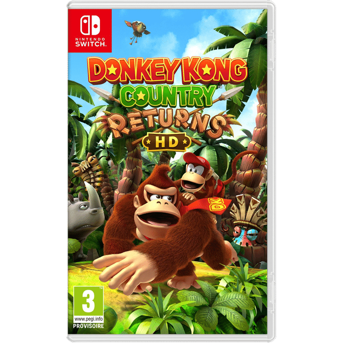 Donkey Kong Country Returns HD Switch visuel produit