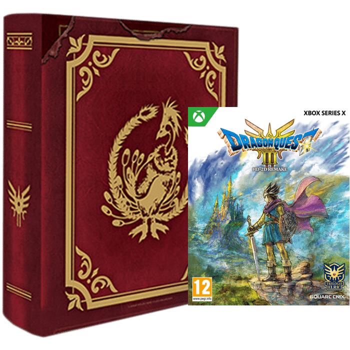 Dragon Quest 3 HD 2D Remake xbox series x collector visuel produit