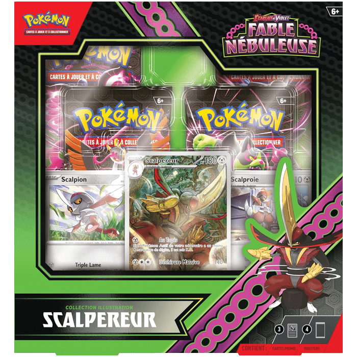 pack illustration pokémon scalpereur visuel produit
