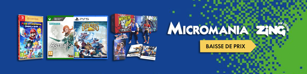 header micromania baisses de prix soldes été 2024