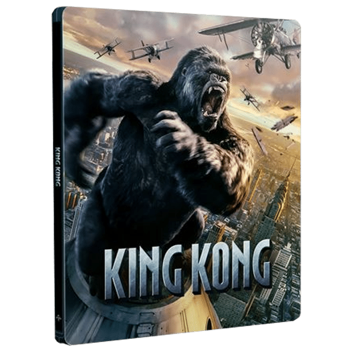 king kong blu ray 4k steelbook peter jackson visuel produit