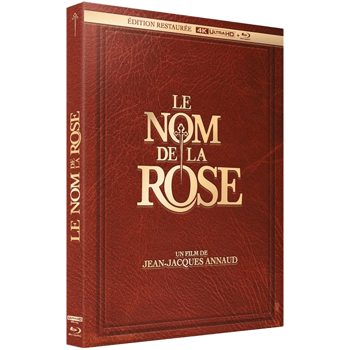 le nom de la rose blu ray 4k restauré visuel produit