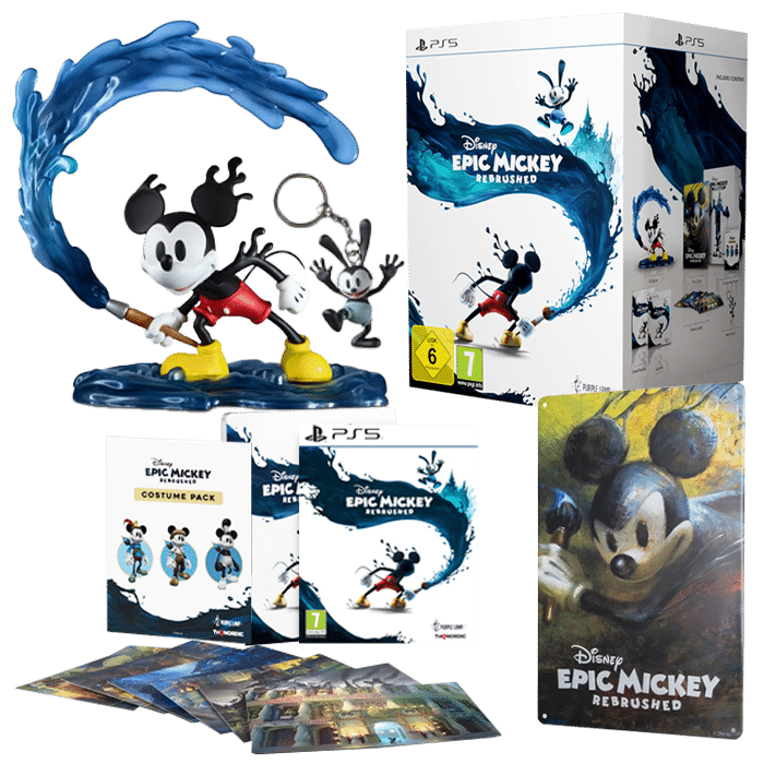 epic mickey reburshed collector ps5 visuel produit détaillé