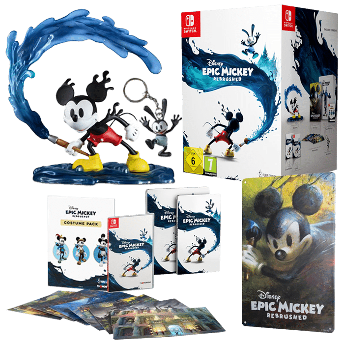 epic mickey reburshed collector switch visuel détaillé définitif produit