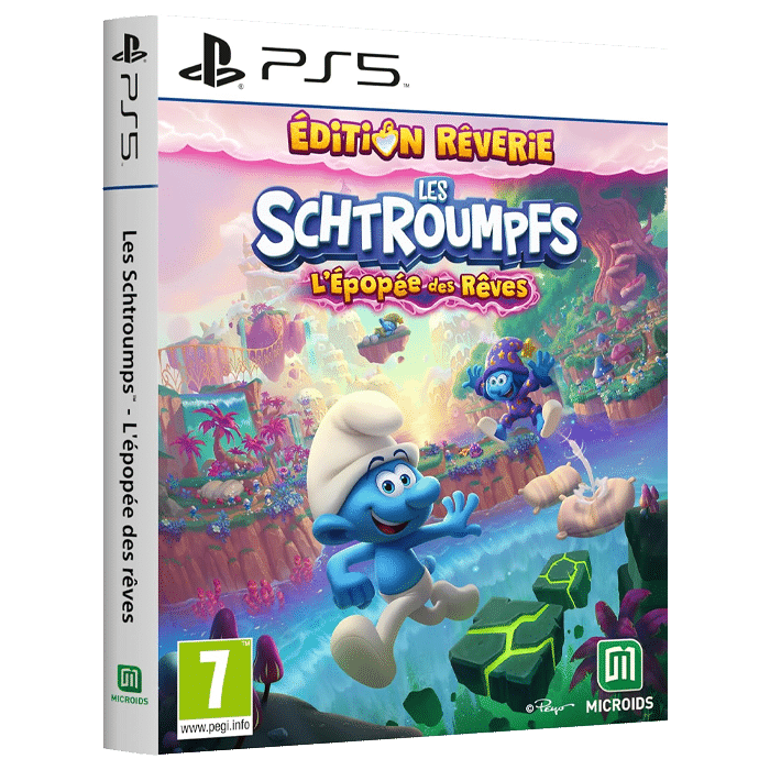 les schtroumpfs epopée des rêves reverie ps5 visuel produit