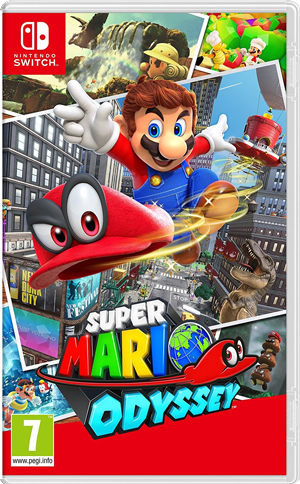 miniature super mario odyssey switch