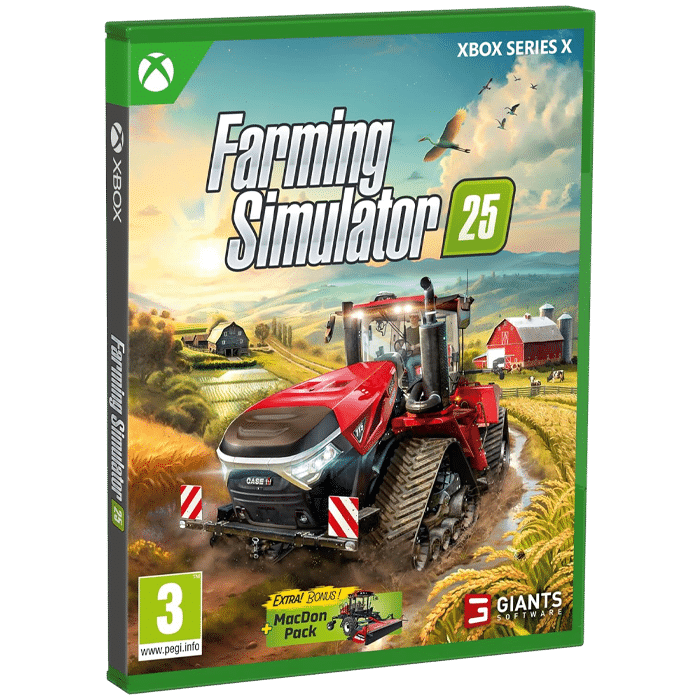 farming simulator 25 sur xbox series x visuel produit
