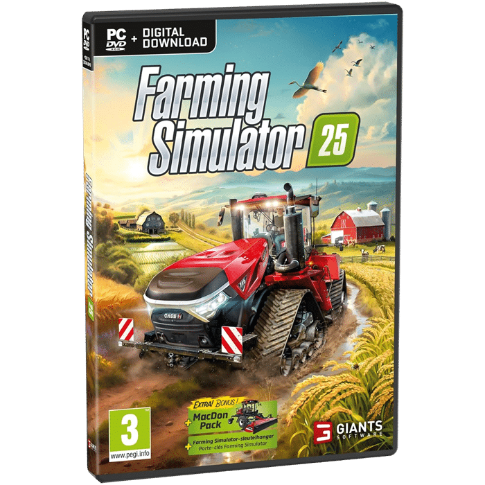 farming simulator 25 sur pc visuel produit
