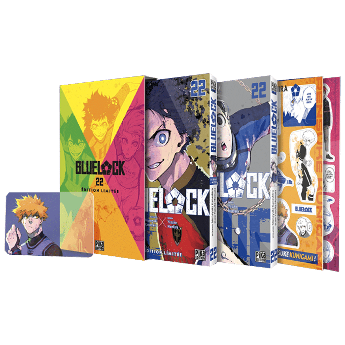 blue lock tome 22 édition limitée visuel définitif
