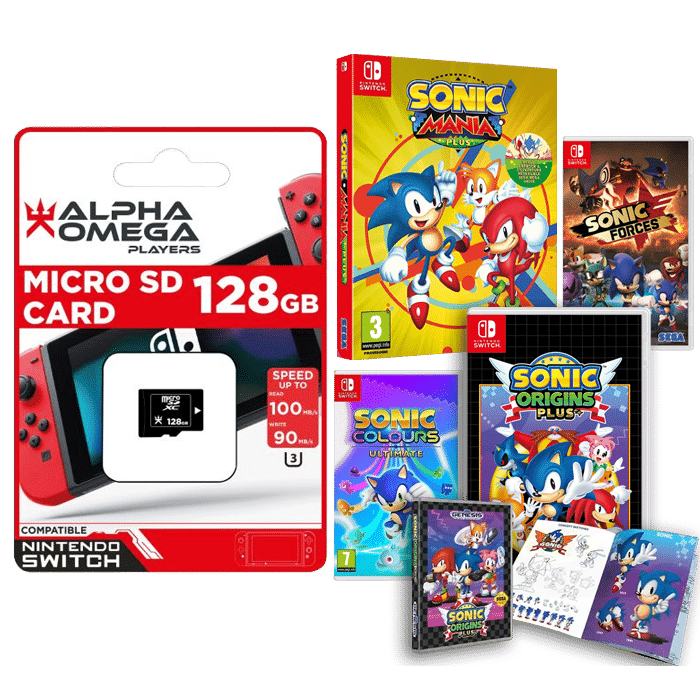 promo carte sd 128 go jeux sonic offert au choix visuel produit promo