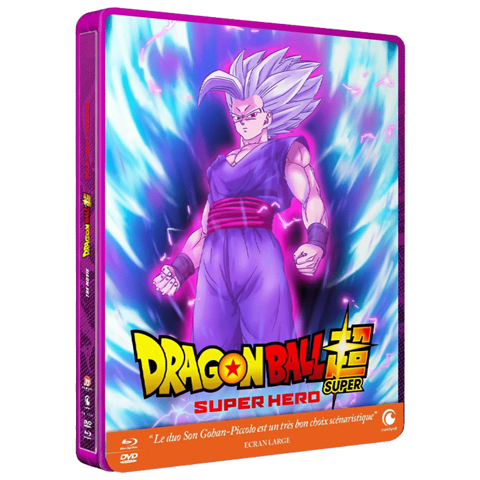 dragon ball super hero blu ray steelbook visuel produit