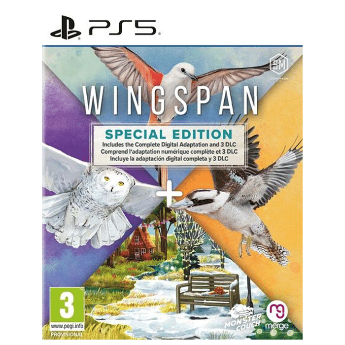 wingspan special edition sur ps5 visuel produit