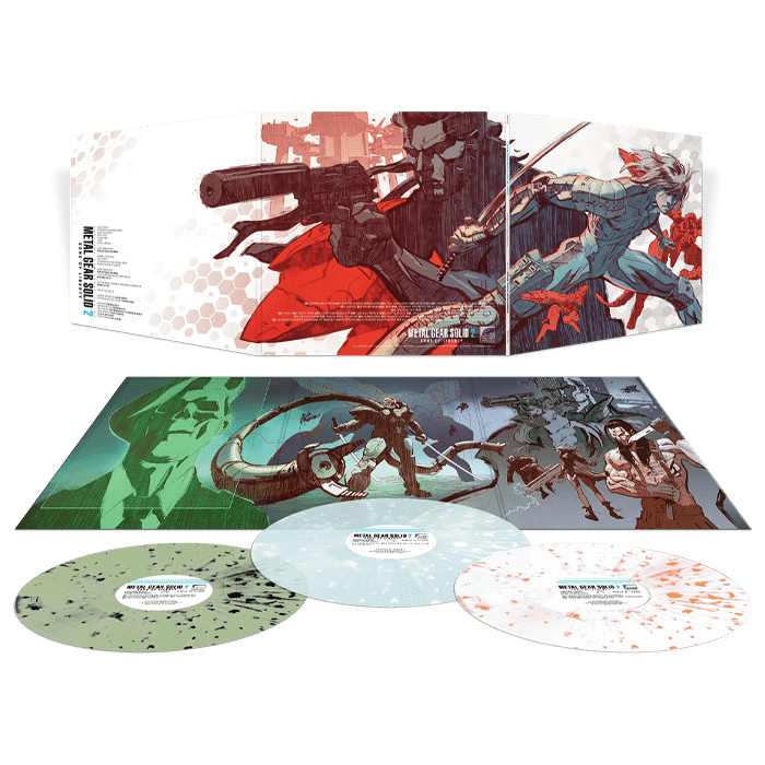 vinyles metal gear solid 2 sons of liberty visuel produit