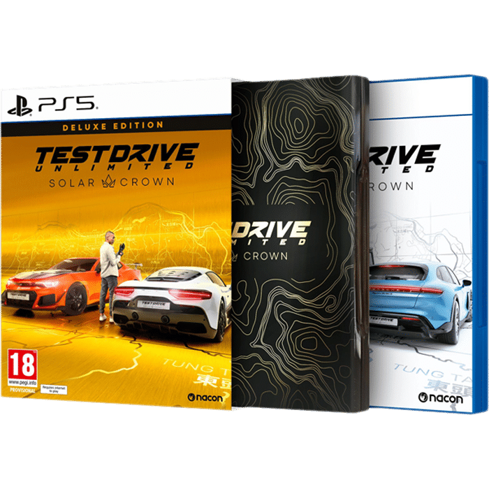 Test Drive Solar Crown Deluxe Edition PS5 visuel definitif produit