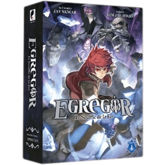 coffret collector egregor tomes 1 a 6 visuel produit