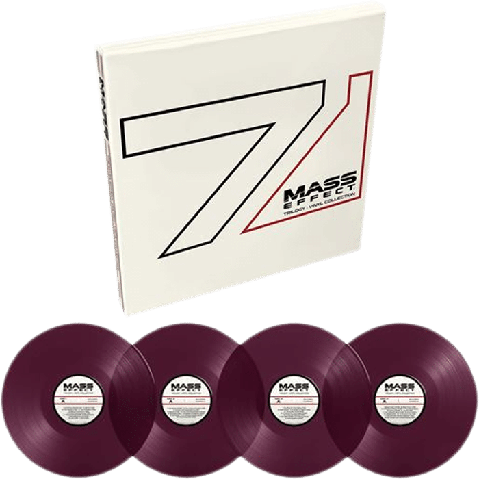 Coffret Vinyle Mass Effect Trilogy Violet Fnac visuel produit