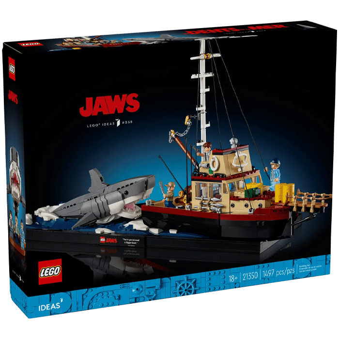 lego ideas les dents de la mer 21350 visuel produit