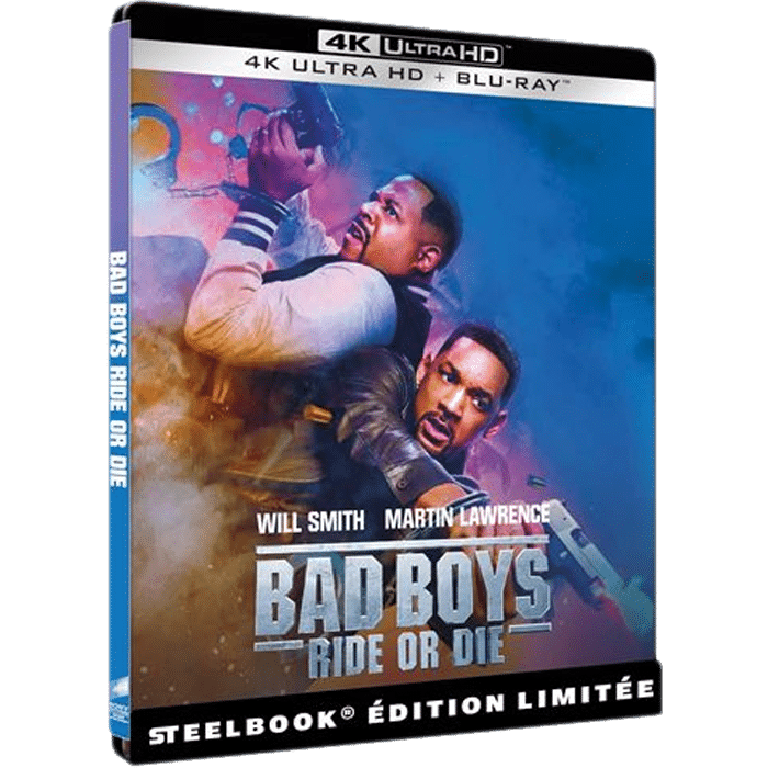 Bad Boys Ride or Die 4K Steelbook visuel definitif produit