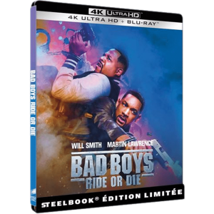 Bad Boys Ride or Die 4K Steelbook visuel definitif produit