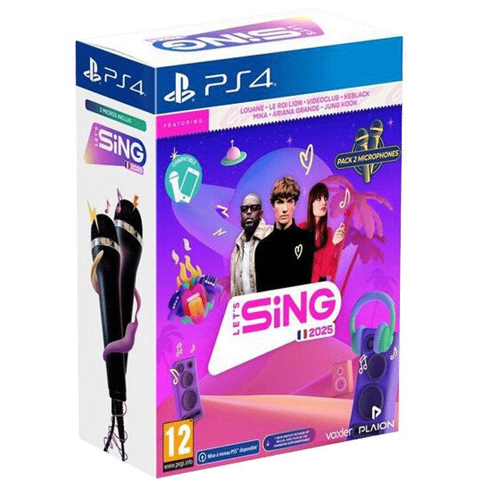 lets sing 2025 2 micros sur ps4 visuel produit