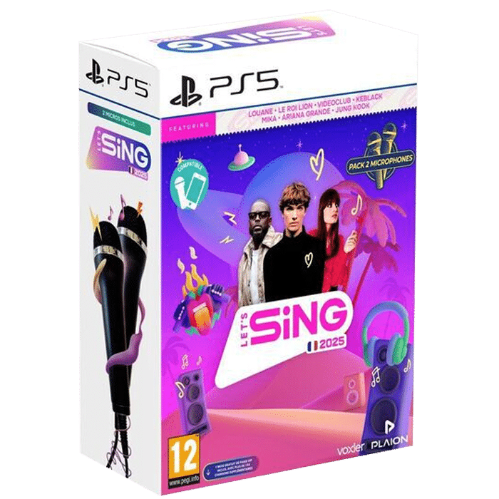 lets sing 2025 2 micros sur ps5 visuel produit