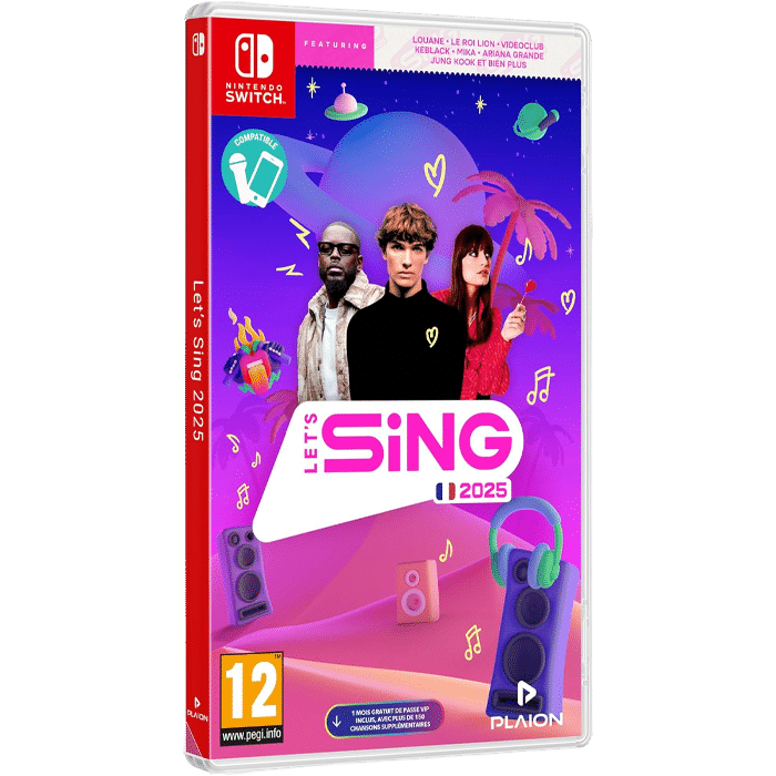 lets sing 2025 sur switch visuel produit