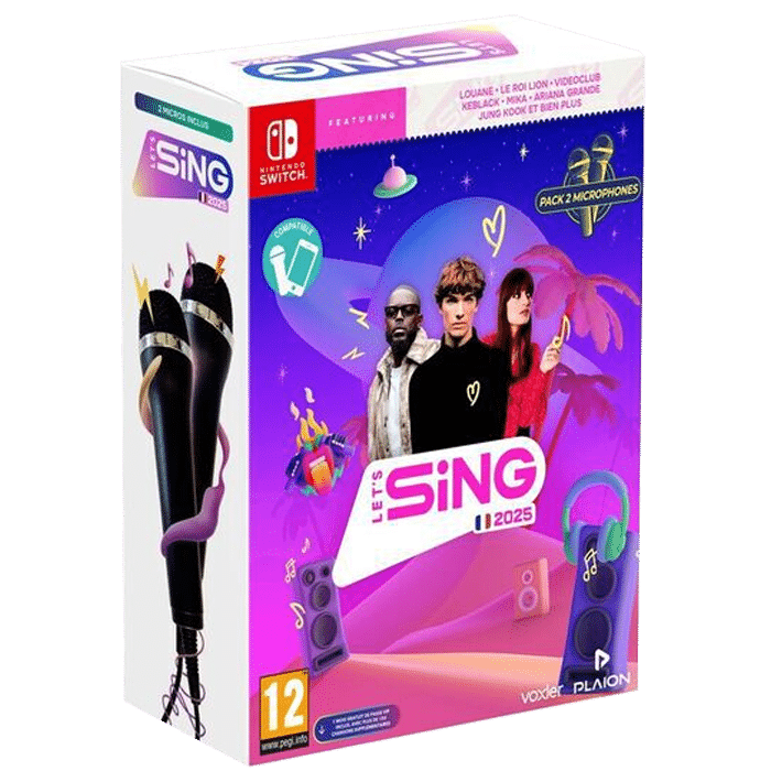 lets sing 2025 2 micros sur switch visuel produit