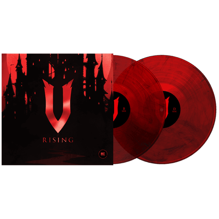 vinyles rouges v rising bande originale visuel produit