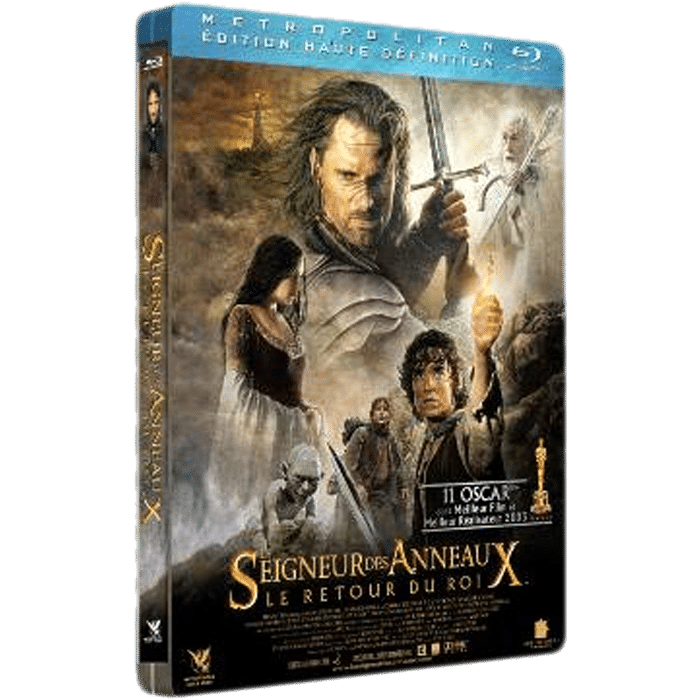le retour du roi blu ray steelbook visuel provisoire produit v2