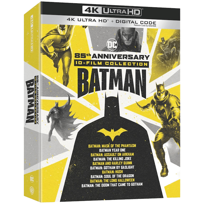 batman animated movies collection 4k visuel produit
