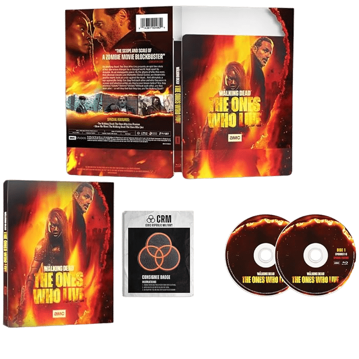the walking dead the ones who live saison 1 blu ray steelbook visuel produit