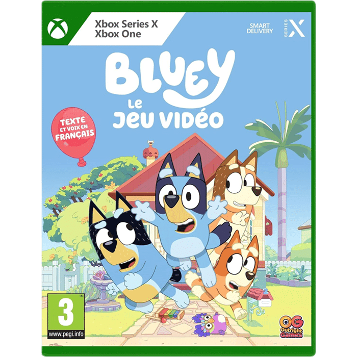Bluey Le Jeu Video sur Xbox visuel produit