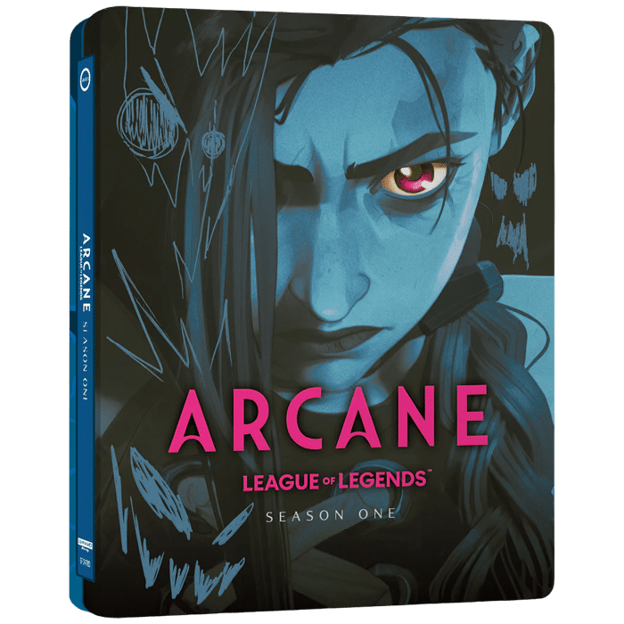 arcane saison 1 blu ray 4k steelbook visuel produit