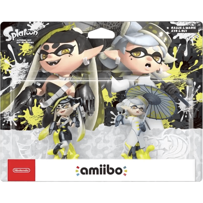 Pack Amiibo Splatoon 3 Ayo et Oly set d'alterna visuel definitif produit