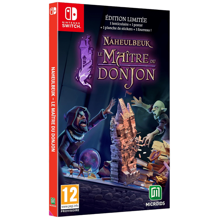 naheulbeuk le maitre du donjon sur switch visuel produit