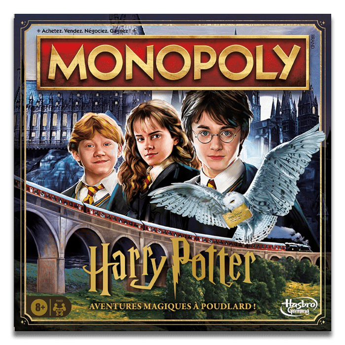 monopoly harry potter visuel produit