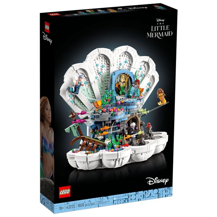 lego 43225 disney le coquillage royal de la petite sirene visuel produit