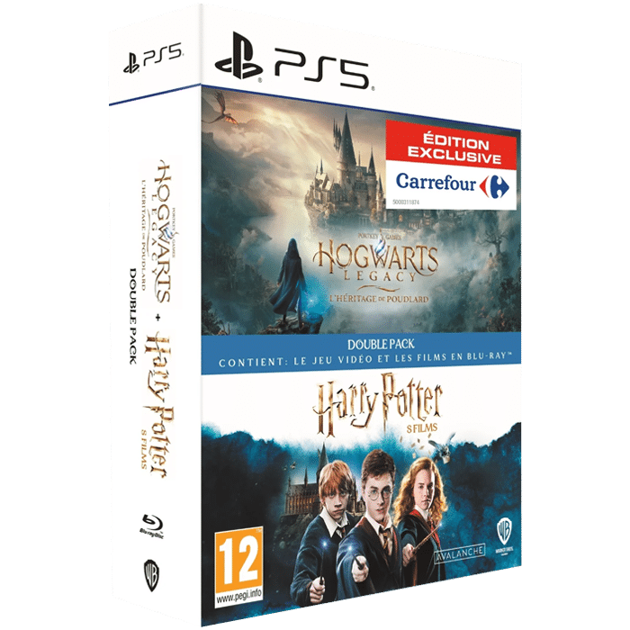 hogwarts legacy ps5 integrale blu ray hp visuel produit