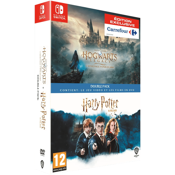 hogwarts legacy switch integrale dvd hp visuel produit