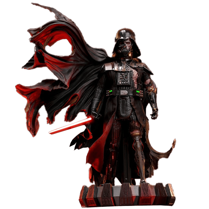 figurine hot toys dark vador blessé visuel produit def
