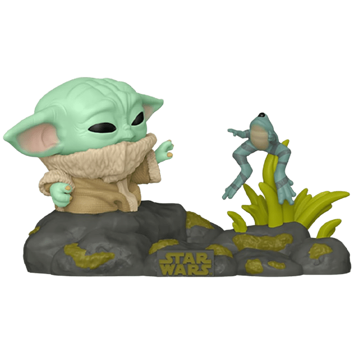 funko pop deluxe grogu grenouille visuel produit
